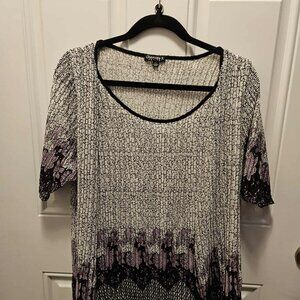 Chances R mock twinset - multi- color Petite XL